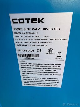 Profi Invertor / měnič napětí cotek SP 3000 - 2