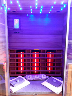 Infrasauna ProWell 222 Cedr Premium Line pro dvě osoby - 2