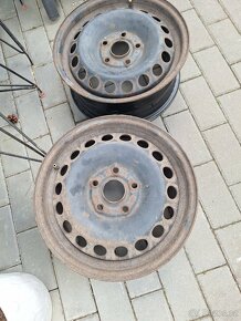 Plechové disky 5 X 100 R15  VW, Škoda, Seat - 2