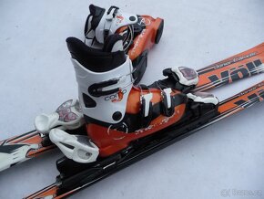 258. Detske lyže VOLKL - 110cm + boty ROSSIGNOL 33 eu - SET - 2