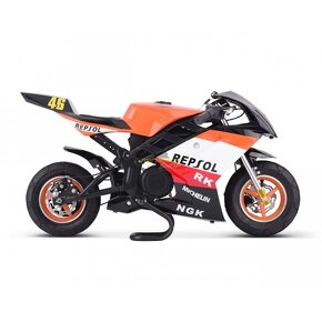 Elektrický minibike Repsol 1000W/36V, možnost splátek - 2