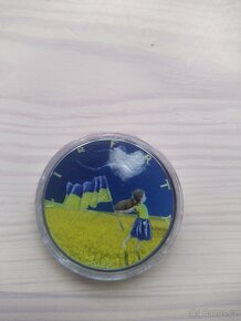 1Oz Stříbro Ukraina Girl with Flag 2022 - 2