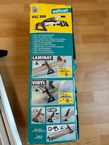 Wolfcraft VLC 800 - řezačka laminátu, řezačka vinylu + sada - 2