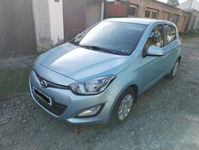 Hyundai i20 1.2 benzín,60000km, SERVISKA, 1MAJITEL - 2