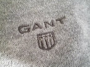 Gant pánsky premium cotton sivý sveter M - 2