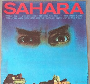 Český filmový plakát A3 - Sahara - 2