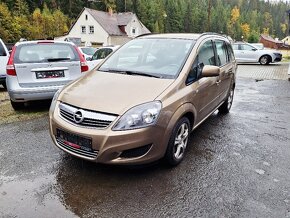 OPEL ZAFIRA, 1.8 (103 kW), r.v. 2013, 7 míst, plný servis - 2