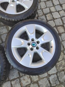 Prodám orig alu 16 škoda Fabia roomster 5x100 ET 43 letní pn - 2