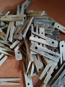 Dřevěné kolíčky retro - 2