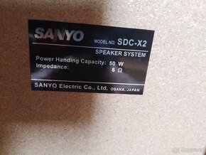 Reprobedny Sanyo SDC-X2 - 2