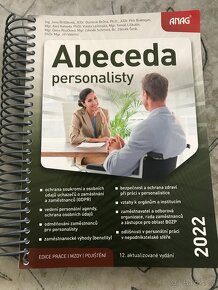 Abeceda personalisty / mzdové účetní - 2