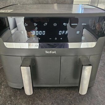 Horkovzdušná fritéza Tefal Dual Easy Fry & Grill 8,3 l - 2