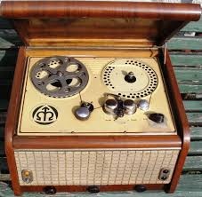 Koupím starý dřevěný magnetofon Metra SF 55 kotoučak - 2
