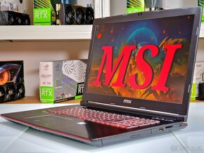 Herní notebook MSI APACHE | 17,3" | I7-7700HQ | 1050Ti | 16G - 2