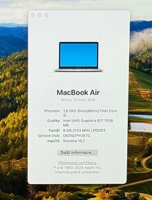 MacBook Air 13” 2018 / Záruka - 2