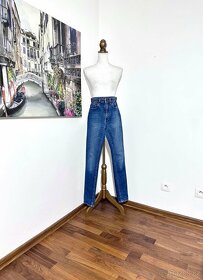 Luxusní džíny s extra vysokým pasem YVES SAINT LAURENT - 2