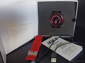 Smartwatch IGET Active A8 Red/Black - 2