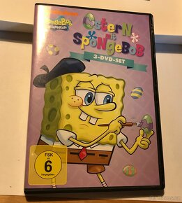 Dětské DVD SpongeBob - Mimoni - Disney - Pixar aj. - 2