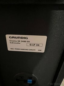 Subwoofer Grundig  cinemo DR 3400 DD - 2