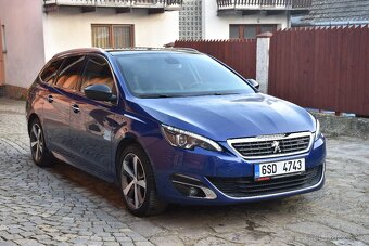 Peugeot 308 SW 1.2PT 96kw GTline 2016 140tkm tažné, LED - 2