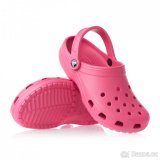 CROCS CAYMAN CLASSIC PINK 1 3  a 2 4- naše 32/33 a 33/34 - 2