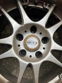 4x Alu kolo Dotz 5x114.3 + pneu 215/40 R18 - 2