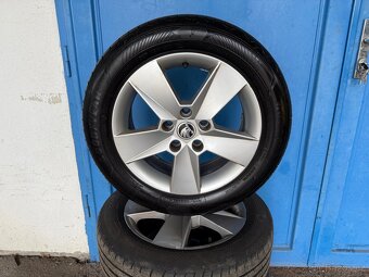 5x112 205/55 r16 Letní sada kol Škoda Octavia III - 2