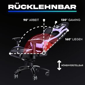 Nové ergonomické herní křeslo KLIM #B0CL6CJD22 - 2