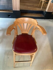 Barová židle TON - polstrování - více kusů - 2