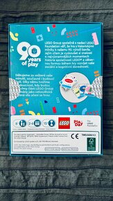 LEGO - karty, 90 YEARS OF PLAY - 2