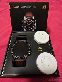 HUAWEI Watch GT 2 Pánské - Brown + 2x naɓíječka - 2