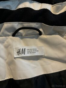 Zimni bunda H&M 134 - 2