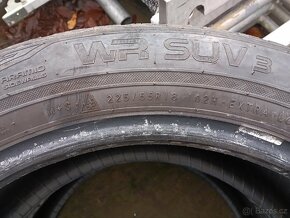 Zimní pneu Nokian WR SUV3 225/55/18, vzorek  7 mm 2 ks - 2