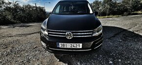 VW Caddy maxi highline 2018,2.0tdi135t km,rampa pro vozíkZTP - 2