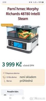 Prodám parni hrnec Morphy Richards - 2