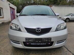 Mazda 2 1.3i 55 Kw 93.000 km bez koroze nová dovozová stk - 2