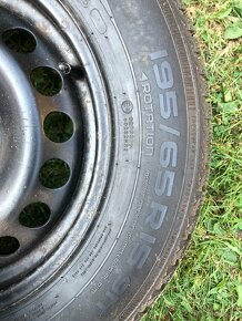 Pneu nokian 195/65 r15 roteč 5x112 - 2