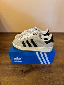 adidas Campus 00s Crystal White Core Black - 2