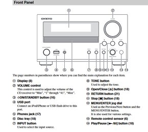 Minivěž Onkyo CR-555 - 2