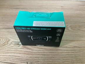 Webkamera - Logitech Pro Stream C922 PRO - Nová - - 2