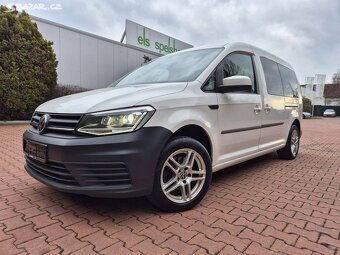 VW Caddy Maxi 2.0TDI 2016,xenon,serviska,ACC,5.míst. - 2