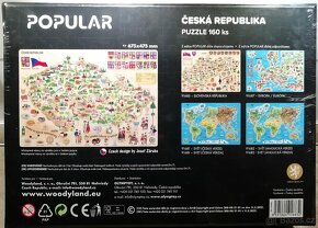 Puzzle Česká republika 160 dílků - 2