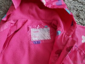 Bunda, šusták+fleece podšívka, Mothercare, vel. 3-6m (-12m) - 2