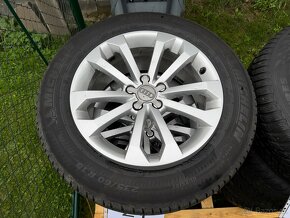 Alu kola originál Audi Q5 + pneu Michelin 235/60 R18 - 2