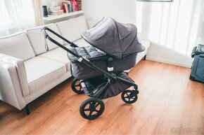 Bugaboo Fox 2 washed black- dvojkombinace - 2