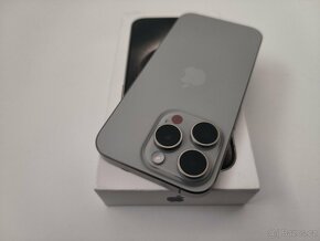 apple iphone 15 PRO 256gb Natural Titanium / Batéria 100% - 2