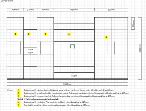 Obývací stěna - prodám - 2