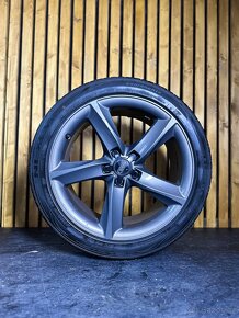 Alu kola 5x112 r19 s letním pneu (qqq) - 2