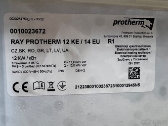 Elektrokotel PROTHERM 12KE - 2