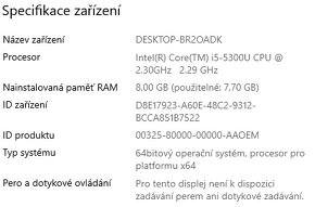 ▼Lenovo ThinkPad T450 - 14" / i5-5300U / 8GB / SSD / ZÁR▼ - 2